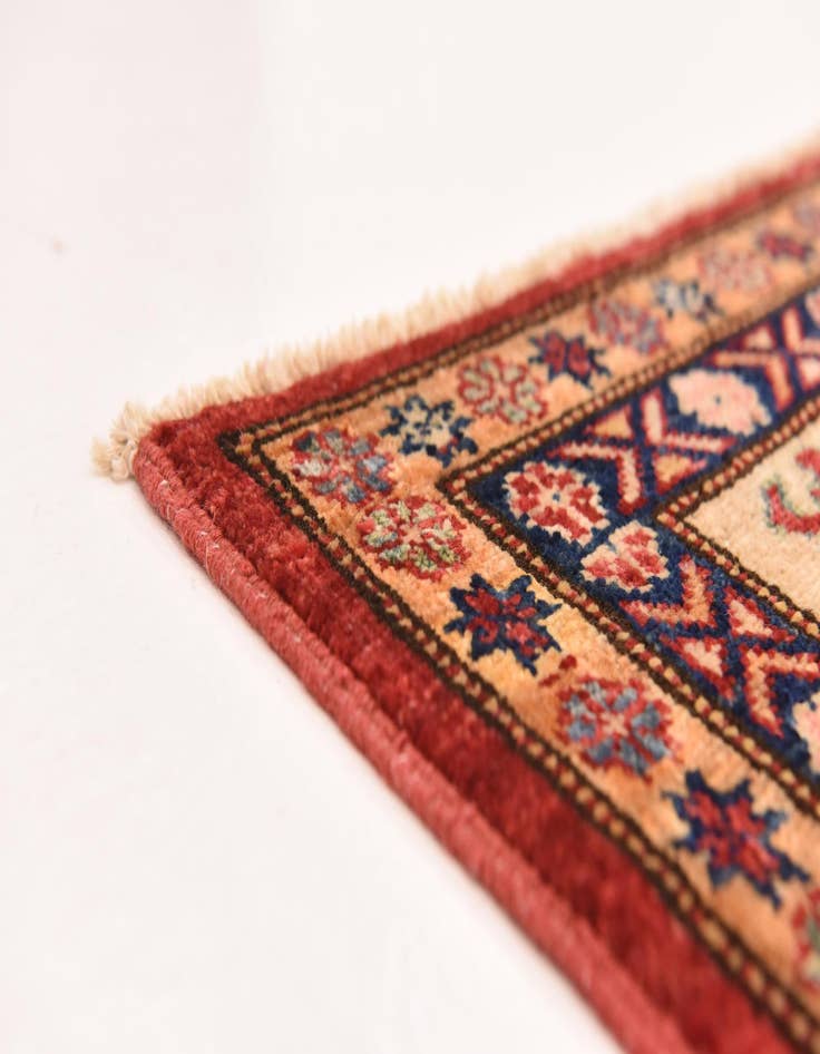 Detail image of  5' 10 x 8' 1  Hand Knotted Kazak Oriental Rug