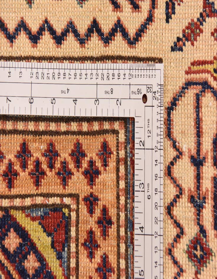 Detail image of  5' 7 x 7' 8  Hand Knotted Kazak Oriental Rug