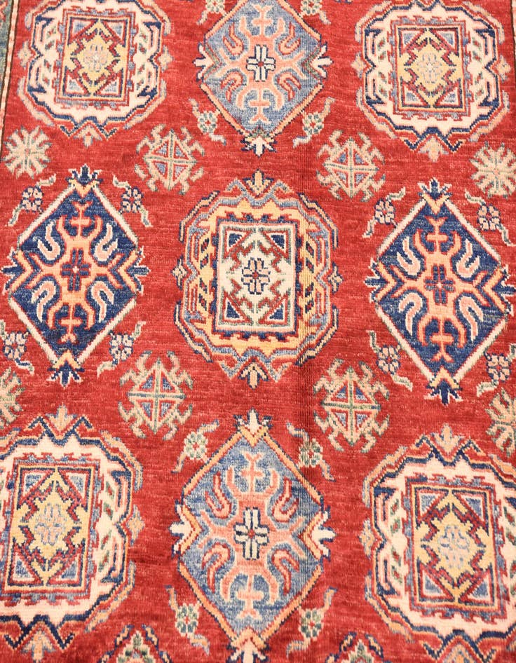 Detail image of  5' 7 x 7' 11  Hand Knotted Kazak Oriental Rug
