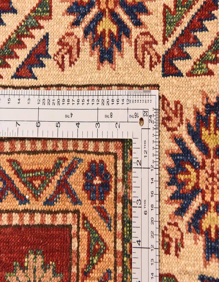 Detail image of  5' 8 x 7' 7  Hand Knotted Kazak Oriental Rug