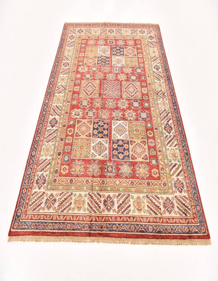 Detail image of  5' 8 x 7' 7  Hand Knotted Kazak Oriental Rug