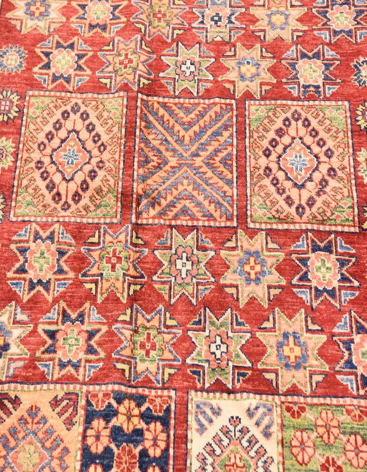 Detail image of  5' 8 x 7' 7  Hand Knotted Kazak Oriental Rug