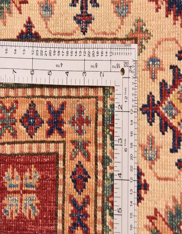Detail image of  5' 9 x 7' 11  Hand Knotted Kazak Oriental Rug