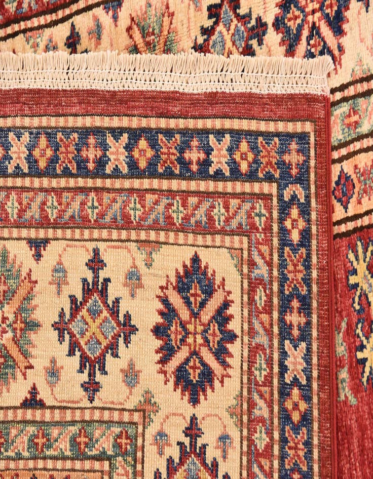 Detail image of  5' 9 x 7' 11  Hand Knotted Kazak Oriental Rug