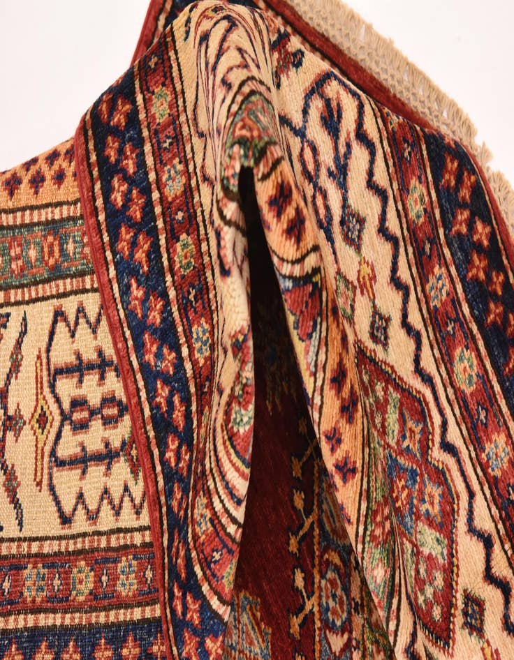 Detail image of  5' 6 x 7' 10  Hand Knotted Kazak Oriental Rug