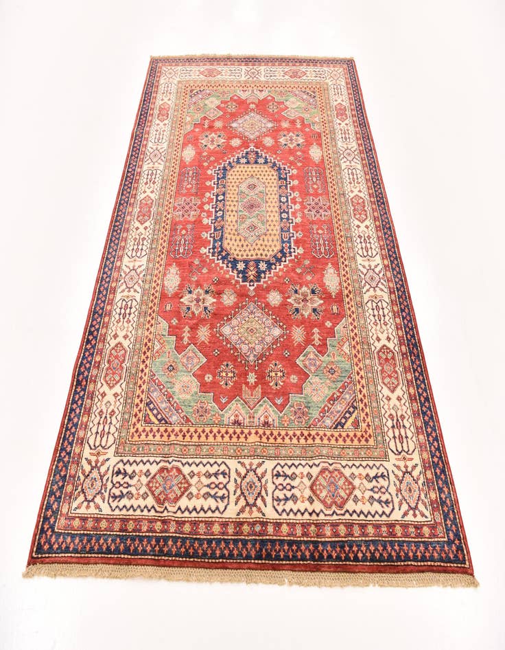 Detail image of  5' 6 x 7' 10  Hand Knotted Kazak Oriental Rug