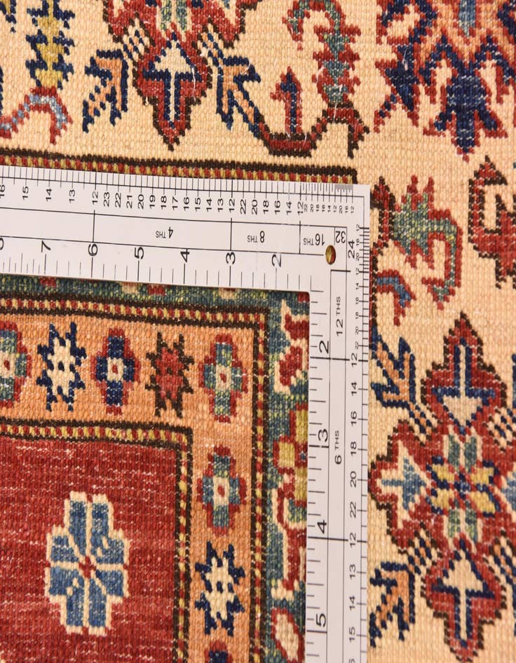 Detail image of  5' 10 x 7' 8  Hand Knotted Kazak Oriental Rug