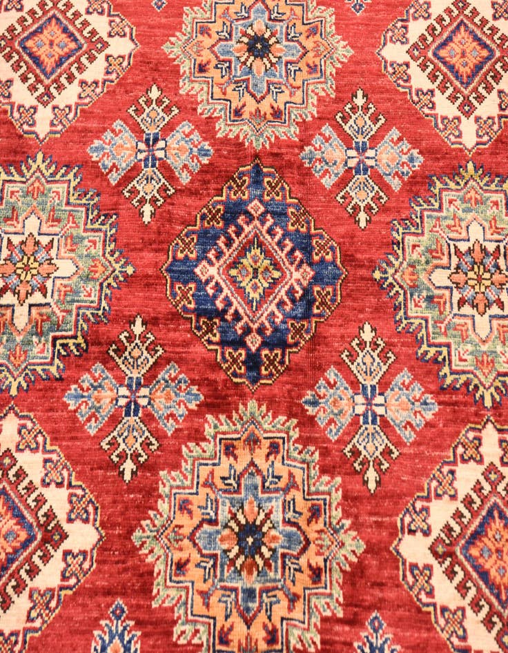 Detail image of  5' 10 x 7' 8  Hand Knotted Kazak Oriental Rug
