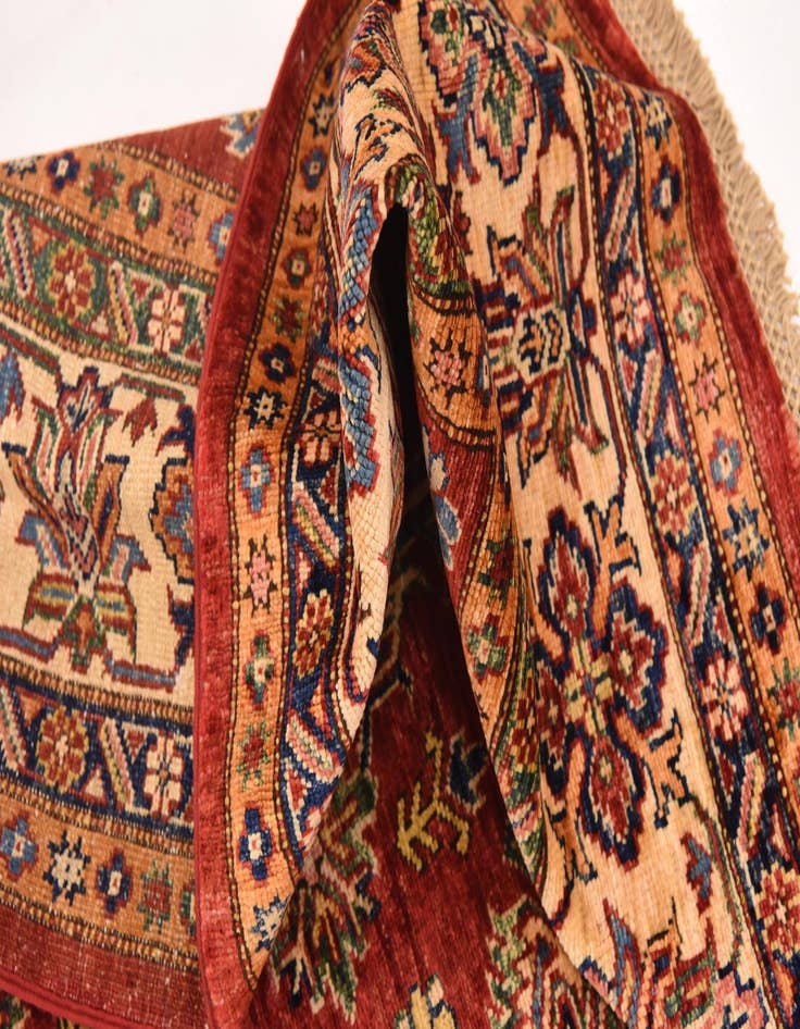 Detail image of  5' 10 x 7' 11  Hand Knotted Kazak Oriental Rug