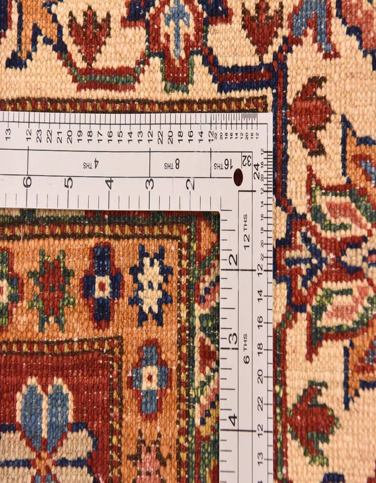 Detail image of  5' 10 x 7' 11  Hand Knotted Kazak Oriental Rug