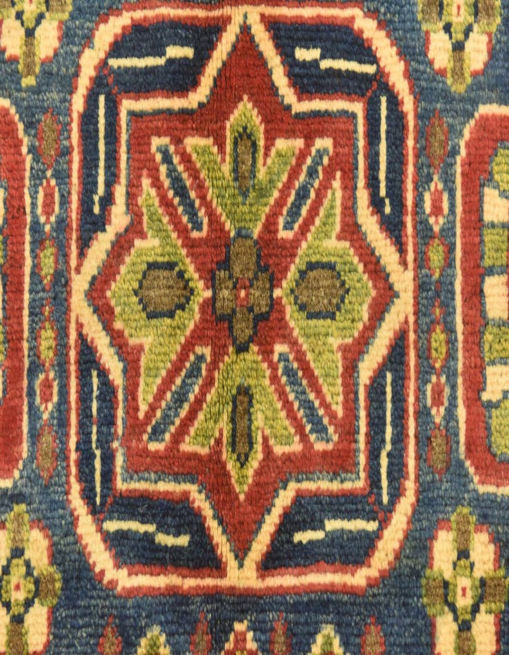 Detail image of  4' 1 x 6' 1  Hand Knotted Kazak Rug