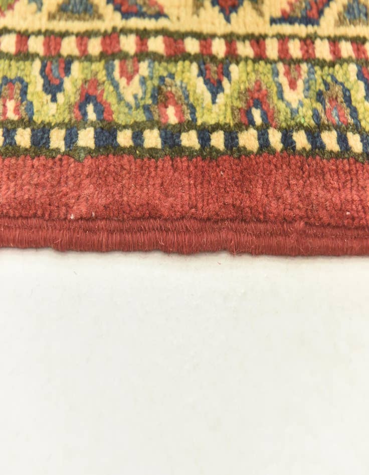 Detail image of  4' 1 x 6' 1  Hand Knotted Kazak Rug