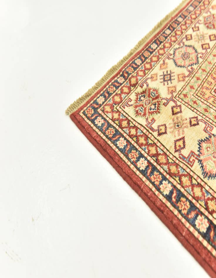Detail image of  5' 8 x 7' 9  Hand Knotted Kazak Oriental Rug