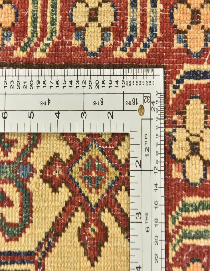 Detail image of  5' 7 x 7' 9  Hand Knotted Kazak Oriental Rug
