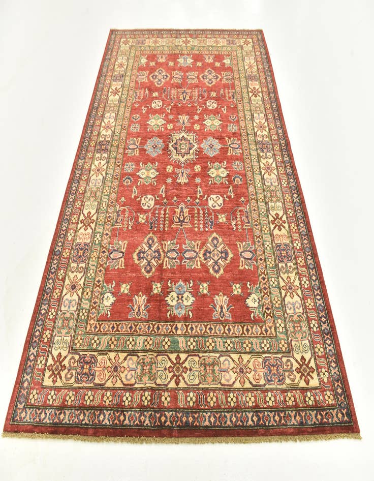 Detail image of  5' 7 x 7' 9  Hand Knotted Kazak Oriental Rug