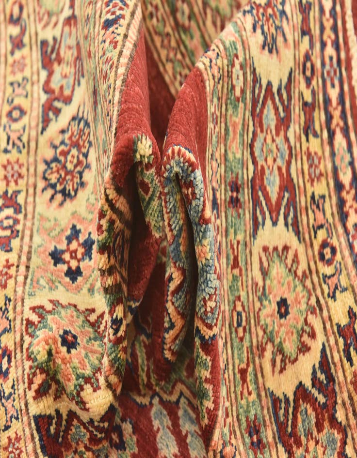 Detail image of  5' 6 x 7' 6  Hand Knotted Kazak Oriental Rug