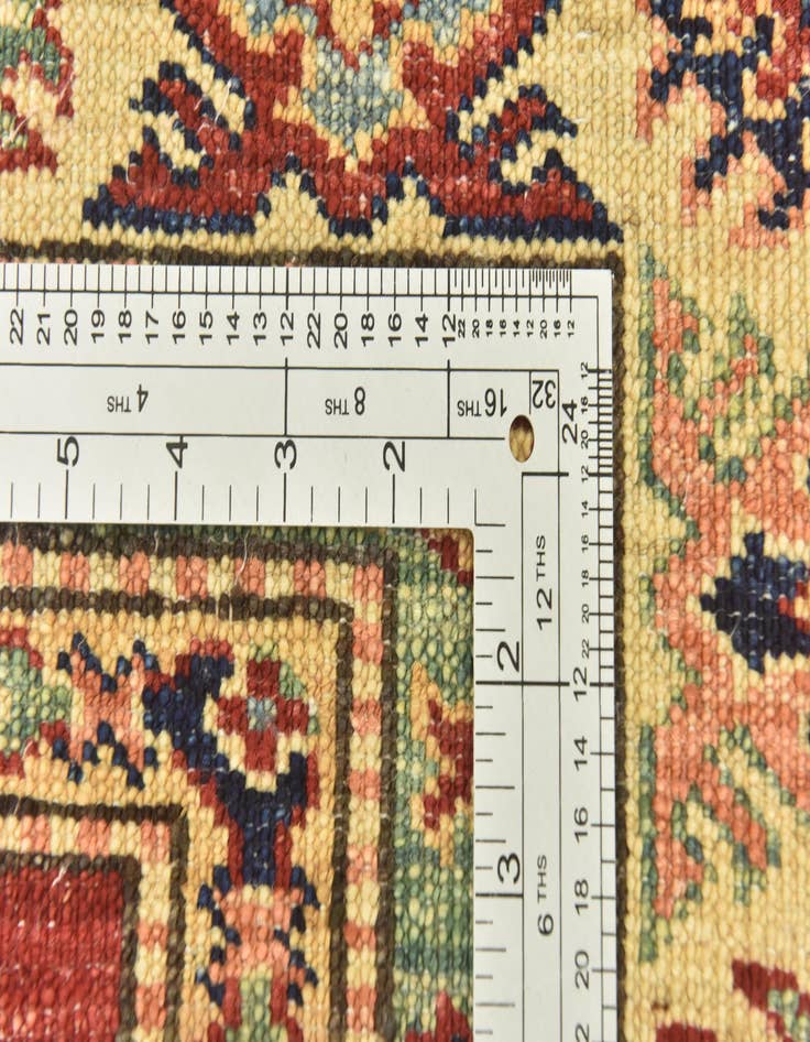 Detail image of  5' 6 x 7' 6  Hand Knotted Kazak Oriental Rug