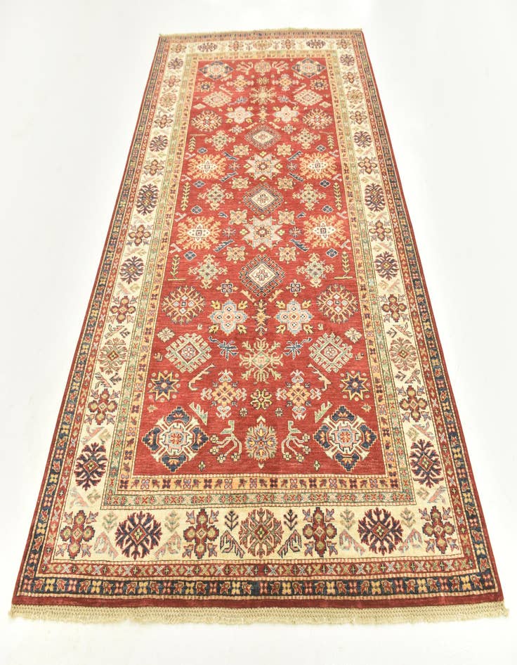 Detail image of  5' 6 x 8' 3  Hand Knotted Kazak Oriental Rug