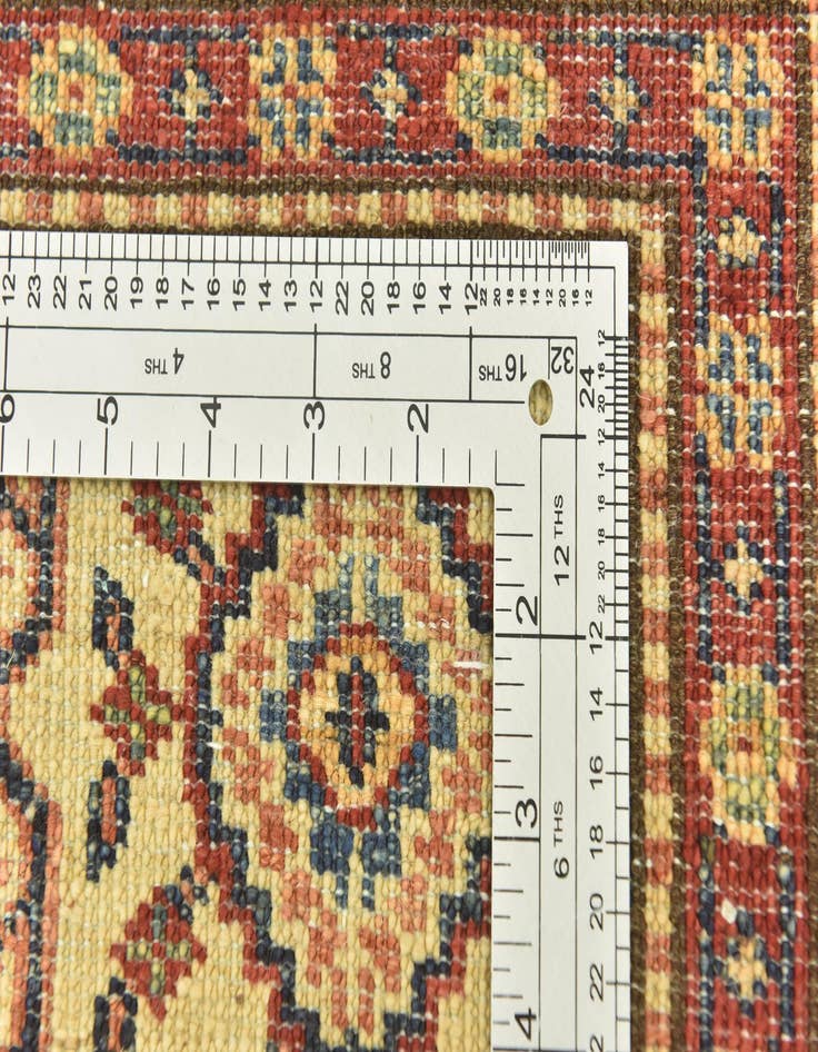 Detail image of  5' 6 x 7' 6  Hand Knotted Kazak Oriental Rug