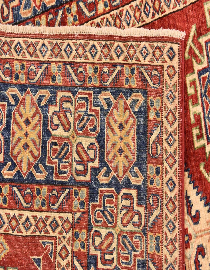 Detail image of  5' 11 x 7' 11  Hand Knotted Kazak Oriental Rug