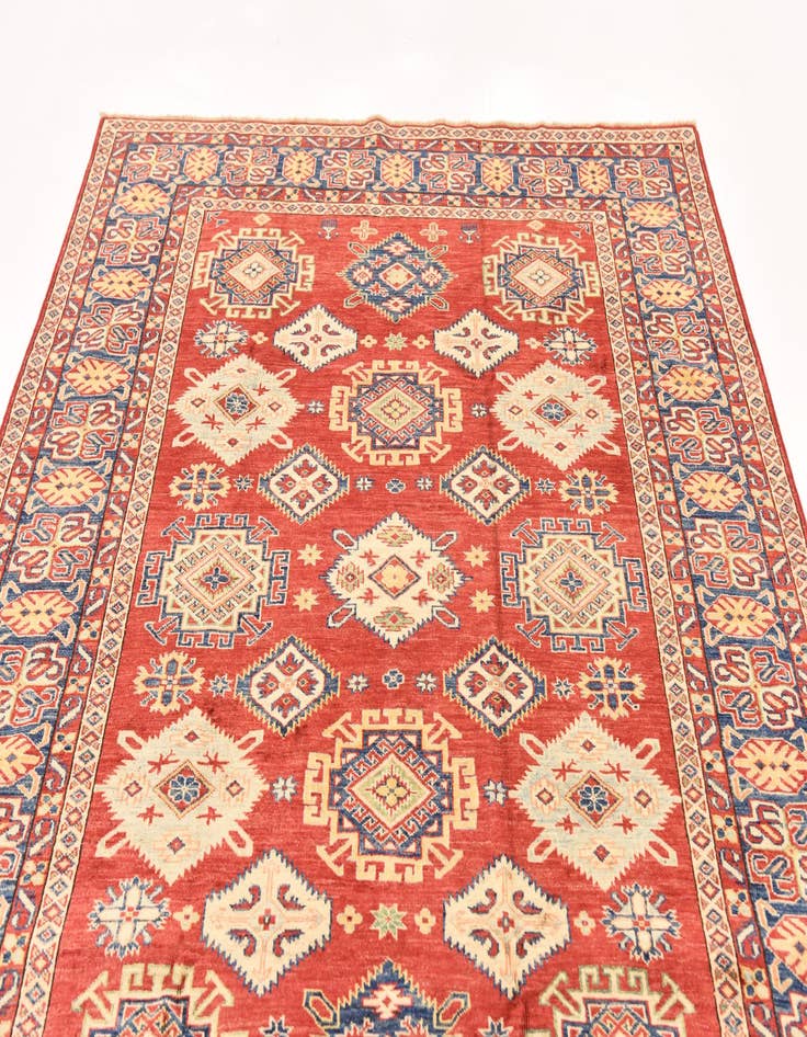 Detail image of  5' 11 x 7' 11  Hand Knotted Kazak Oriental Rug