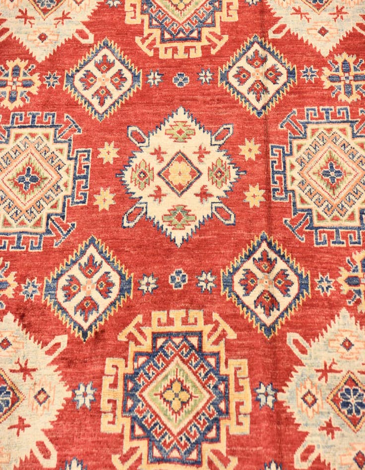 Detail image of  5' 11 x 7' 11  Hand Knotted Kazak Oriental Rug