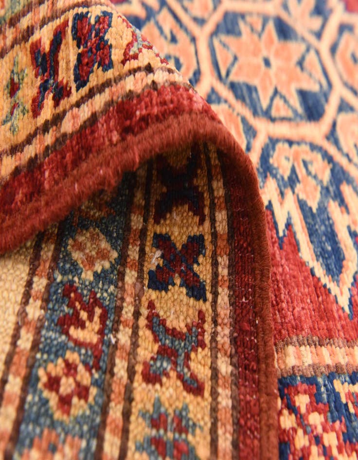 Detail image of  5' 8 x 7' 9  Hand Knotted Kazak Oriental Rug