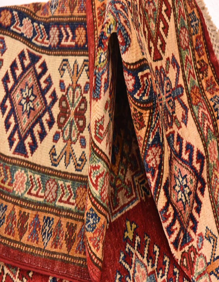 Detail image of  5' 11 x 8' 2  Hand Knotted Kazak Oriental Rug