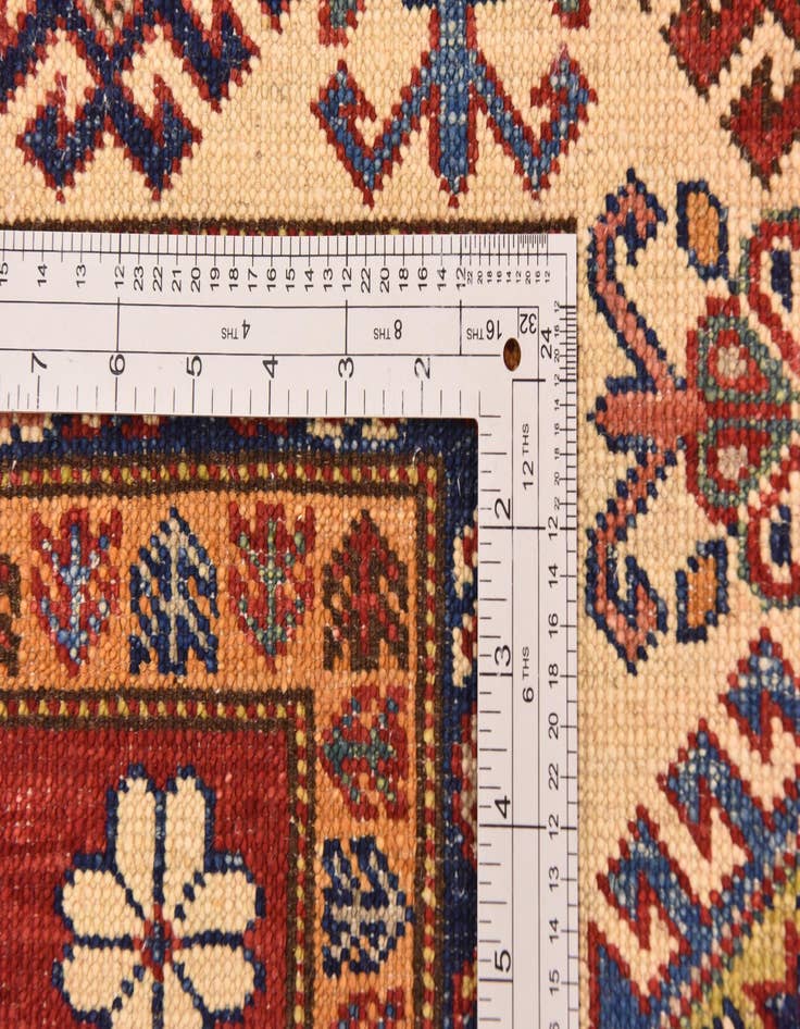 Detail image of  5' 11 x 8' 2  Hand Knotted Kazak Oriental Rug