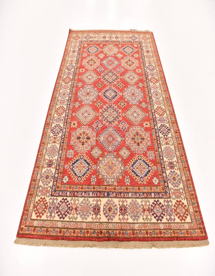 Detail image of  5' 11 x 8' 2  Hand Knotted Kazak Oriental Rug