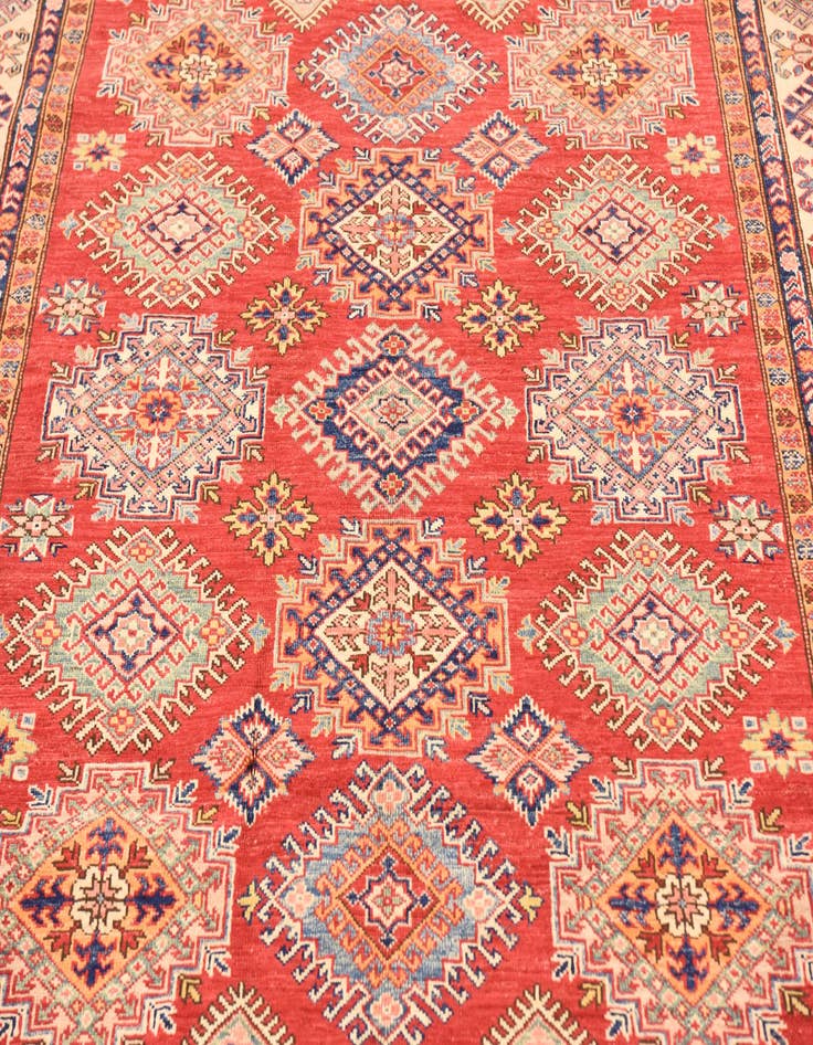 Detail image of  5' 11 x 8' 2  Hand Knotted Kazak Oriental Rug