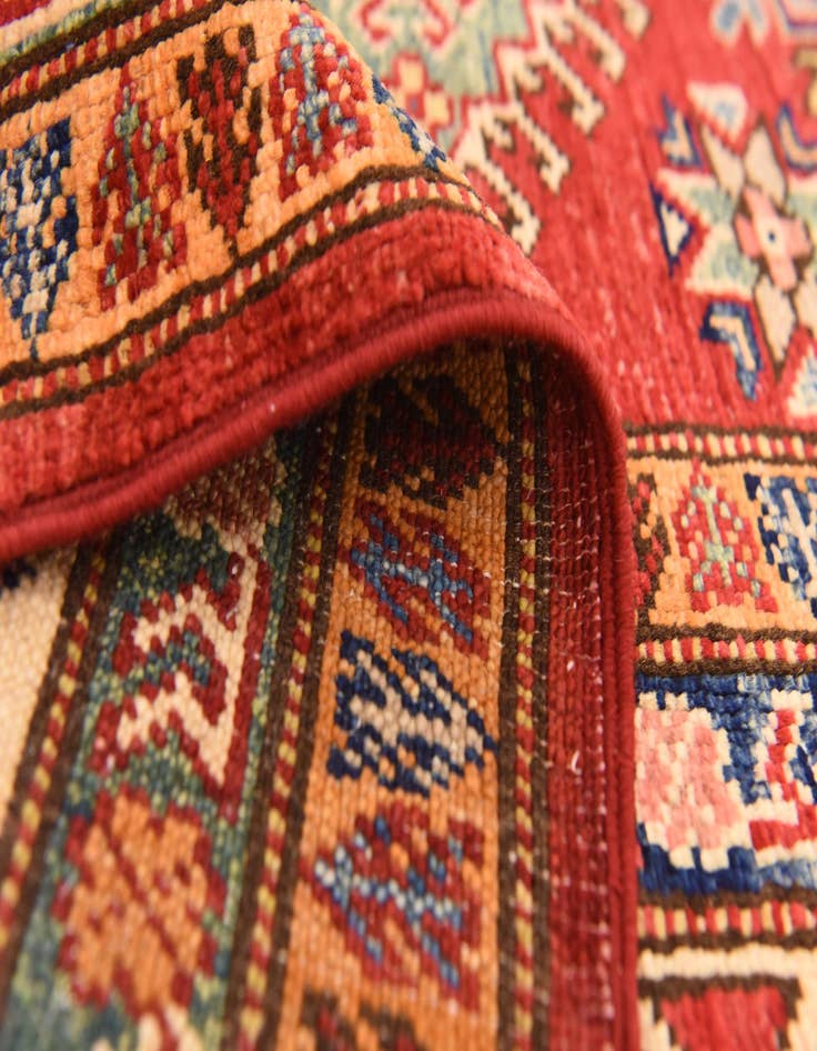 Detail image of  5' 11 x 8' 2  Hand Knotted Kazak Oriental Rug