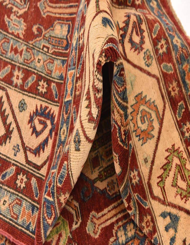 Detail image of  6' 8 x 9' 5  Hand Knotted Kazak Rug