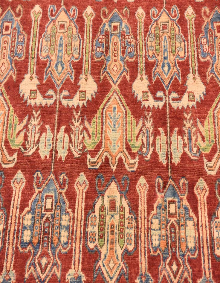 Detail image of  6' 8 x 9' 5  Hand Knotted Kazak Rug