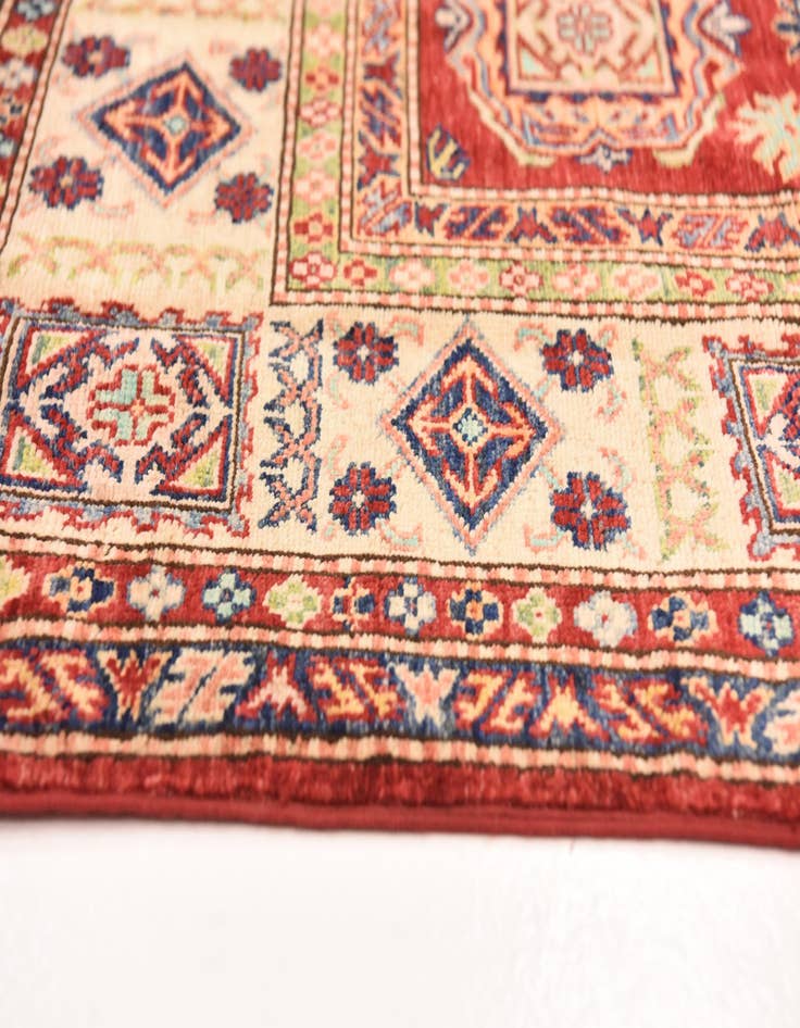 Detail image of  5' 7 x 8' 1  Hand Knotted Kazak Oriental Rug