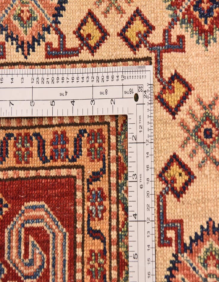 Detail image of  5' 6 x 7' 9  Hand Knotted Kazak Oriental Rug