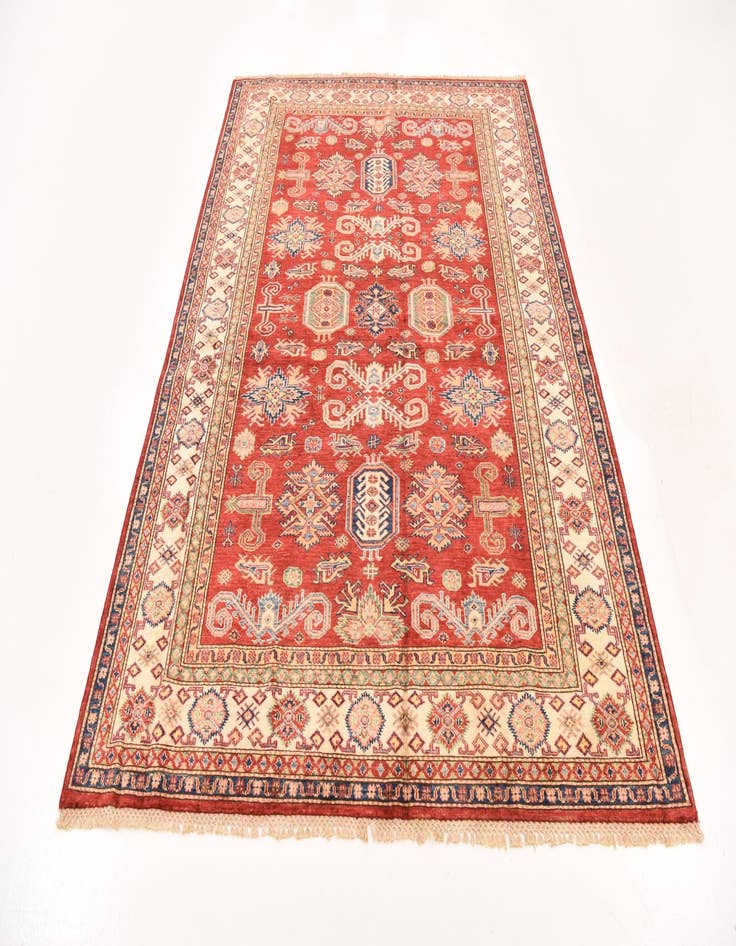 Detail image of  5' 6 x 7' 9  Hand Knotted Kazak Oriental Rug