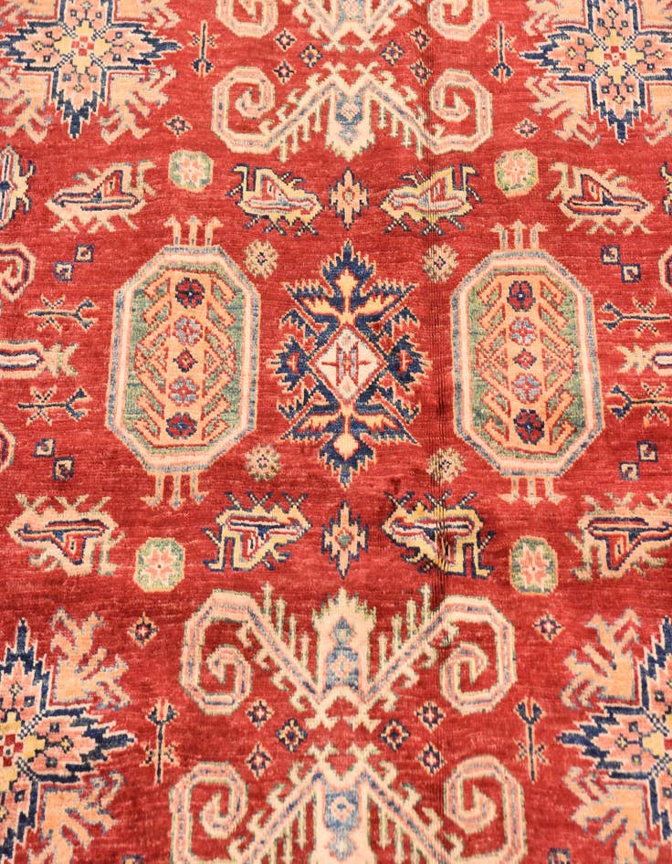 Detail image of  5' 6 x 7' 9  Hand Knotted Kazak Oriental Rug