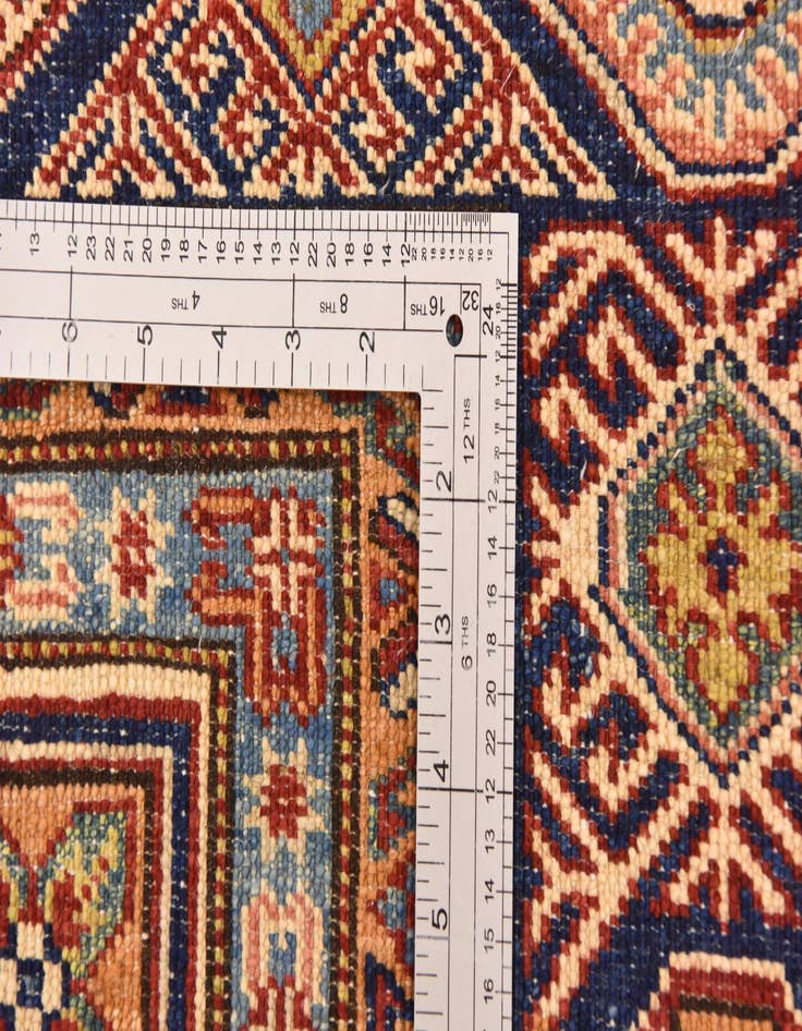 Detail image of  5' 10 x 7' 8  Hand Knotted Kazak Oriental Rug