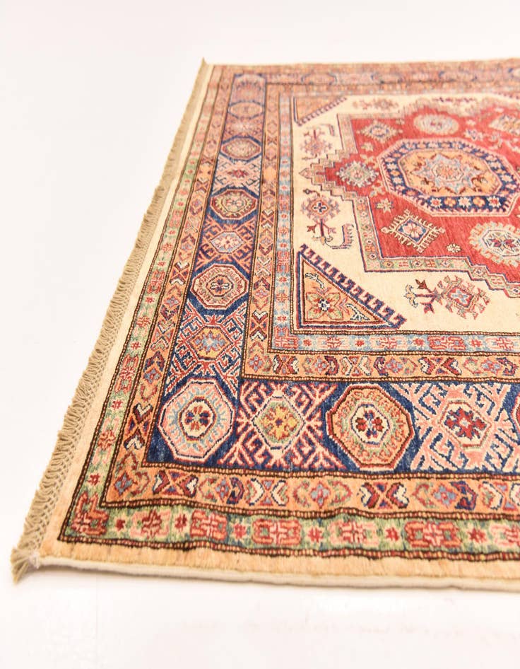 Detail image of  5' 10 x 7' 8  Hand Knotted Kazak Oriental Rug