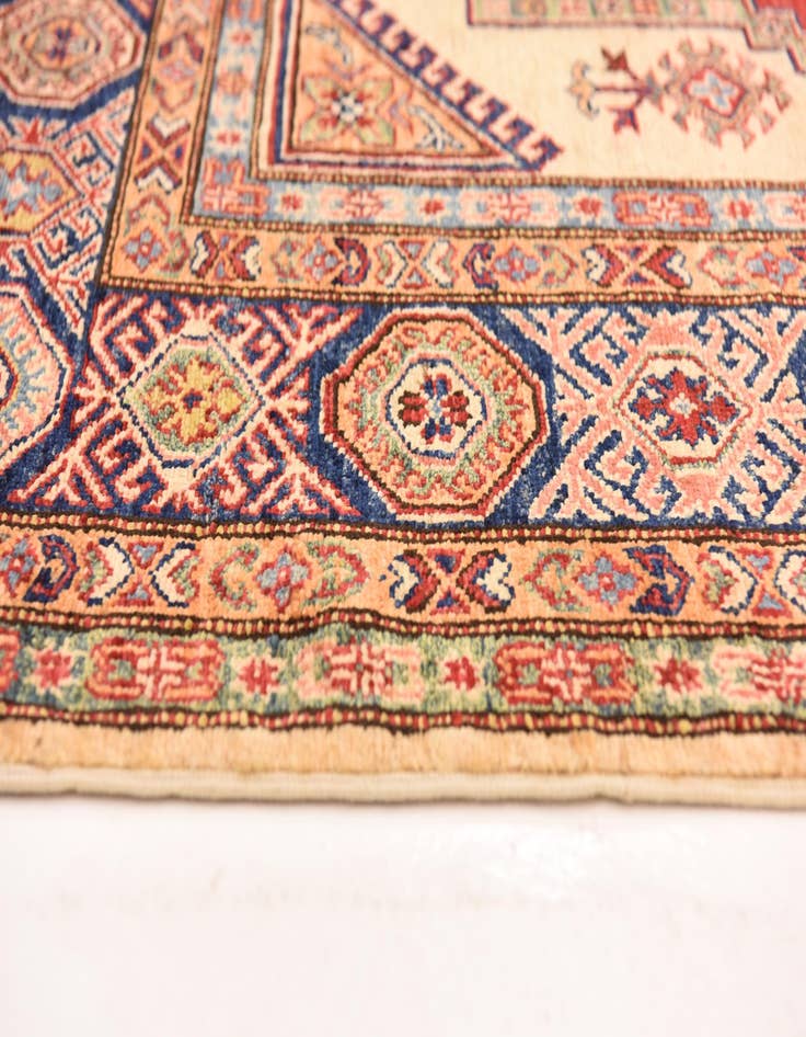 Detail image of  5' 10 x 7' 8  Hand Knotted Kazak Oriental Rug