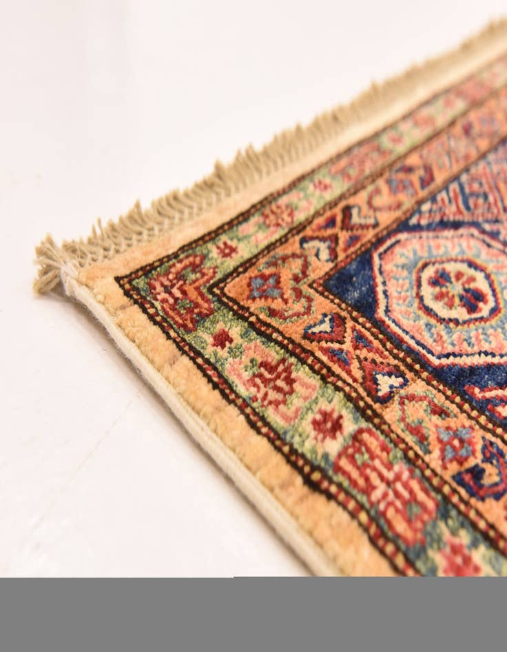 Detail image of  5' 10 x 7' 8  Hand Knotted Kazak Oriental Rug