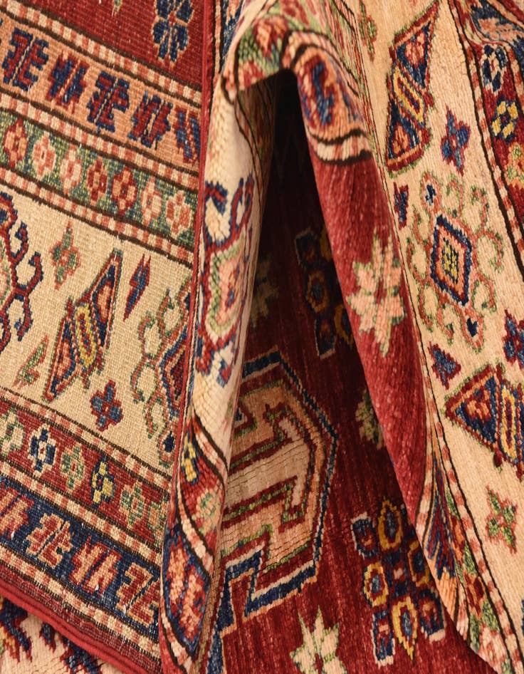 Detail image of  5' 3 x 7' 10  Hand Knotted Kazak Oriental Rug