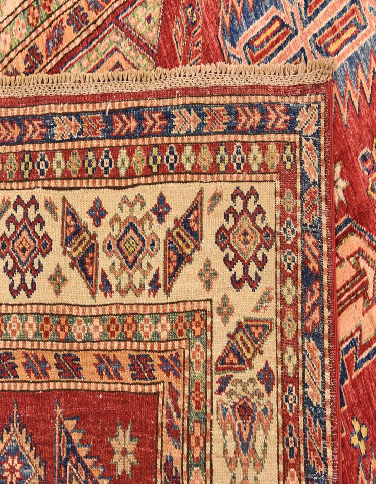 Detail image of  5' 3 x 7' 10  Hand Knotted Kazak Oriental Rug