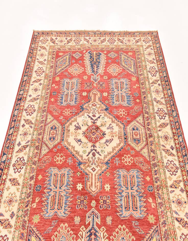 Detail image of  5' 3 x 7' 10  Hand Knotted Kazak Oriental Rug