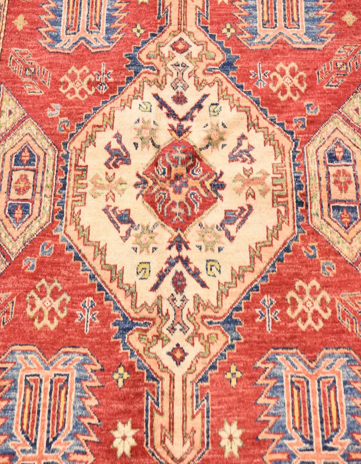 Detail image of  5' 3 x 7' 10  Hand Knotted Kazak Oriental Rug