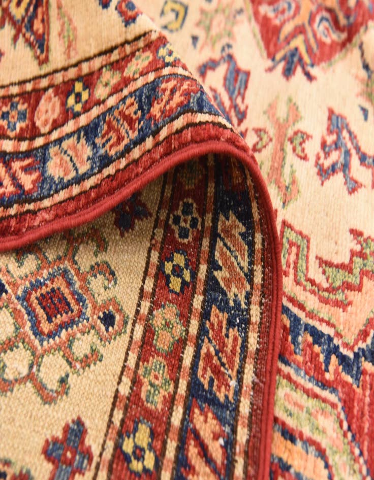 Detail image of  5' 3 x 7' 10  Hand Knotted Kazak Oriental Rug
