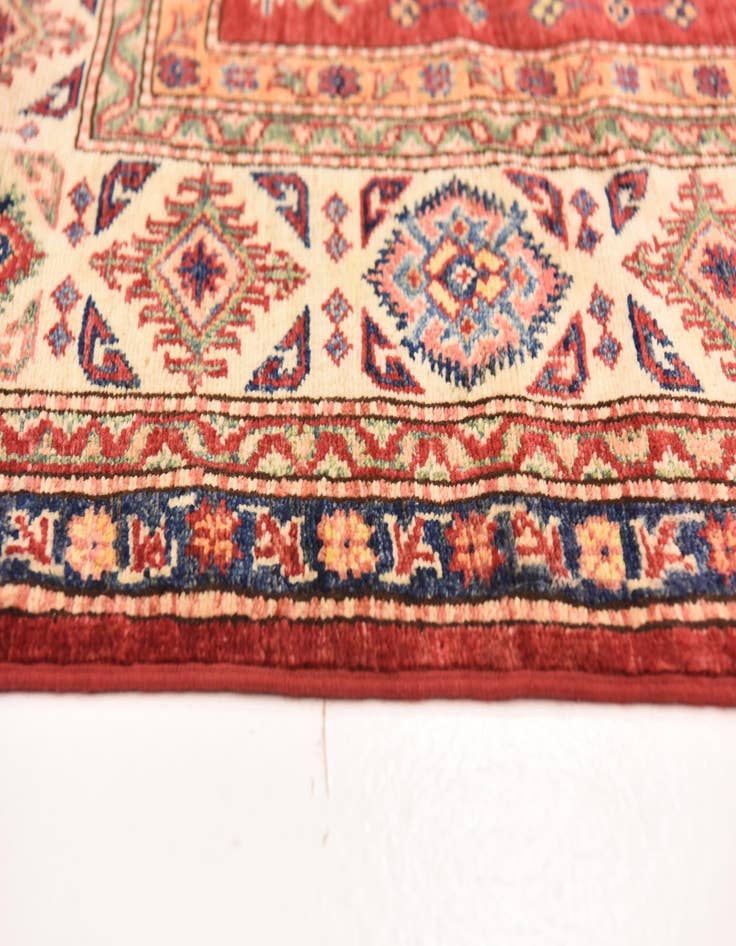 Detail image of  5' 10 x 7' 10  Hand Knotted Kazak Oriental Rug
