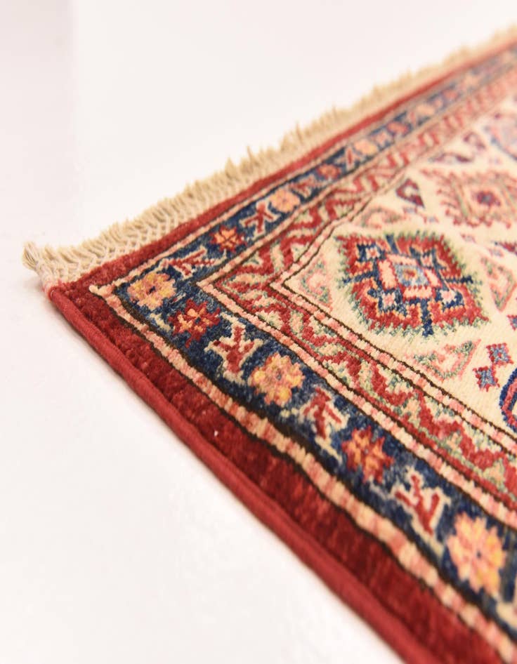 Detail image of  5' 10 x 7' 10  Hand Knotted Kazak Oriental Rug