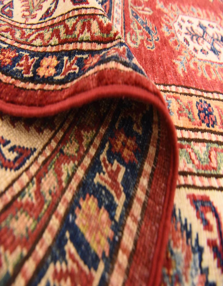 Detail image of  5' 10 x 7' 10  Hand Knotted Kazak Oriental Rug